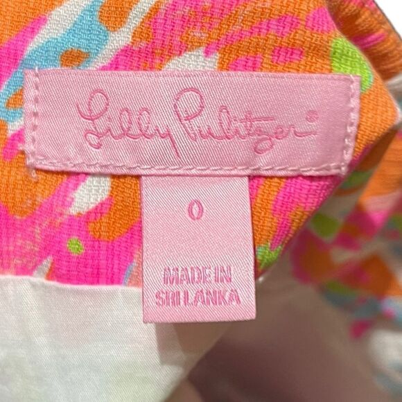 Lilly Pulitzer Women’s Multicolor Skort, Size 0 - Picture 5 of 8